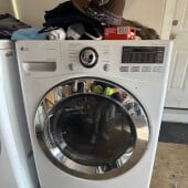 Replacing belt and wheels in LG Dryer